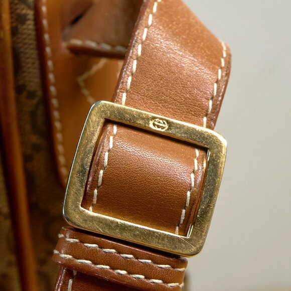 GUCCI GG Supreme Authentic Vintage 80s Collectible Crossbody Bag, Made in Italy - Picture 9 of 16